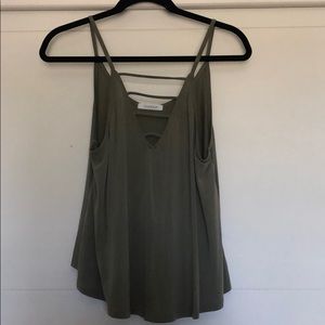 Green Strap top